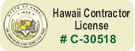 Hawaii Contractor License